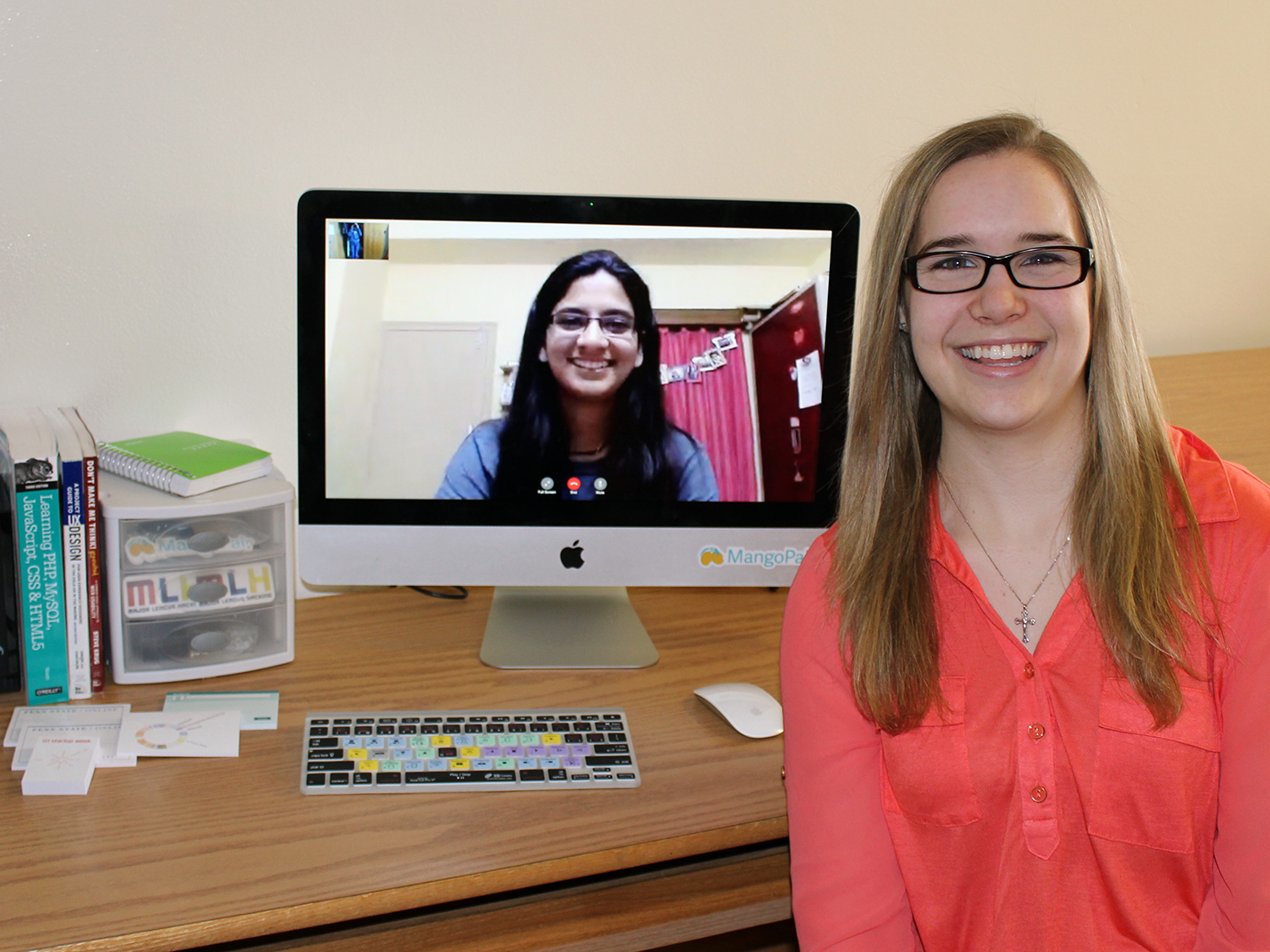 Krista Krebs and Apoorva Tyagi