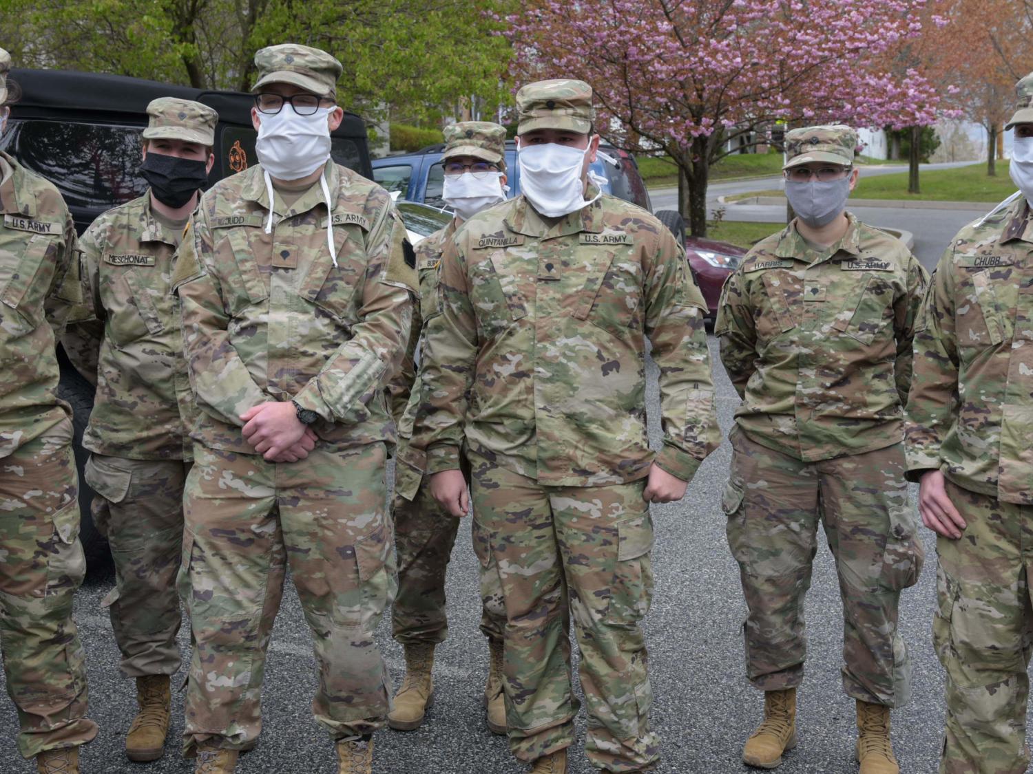 Penn College students in uniform