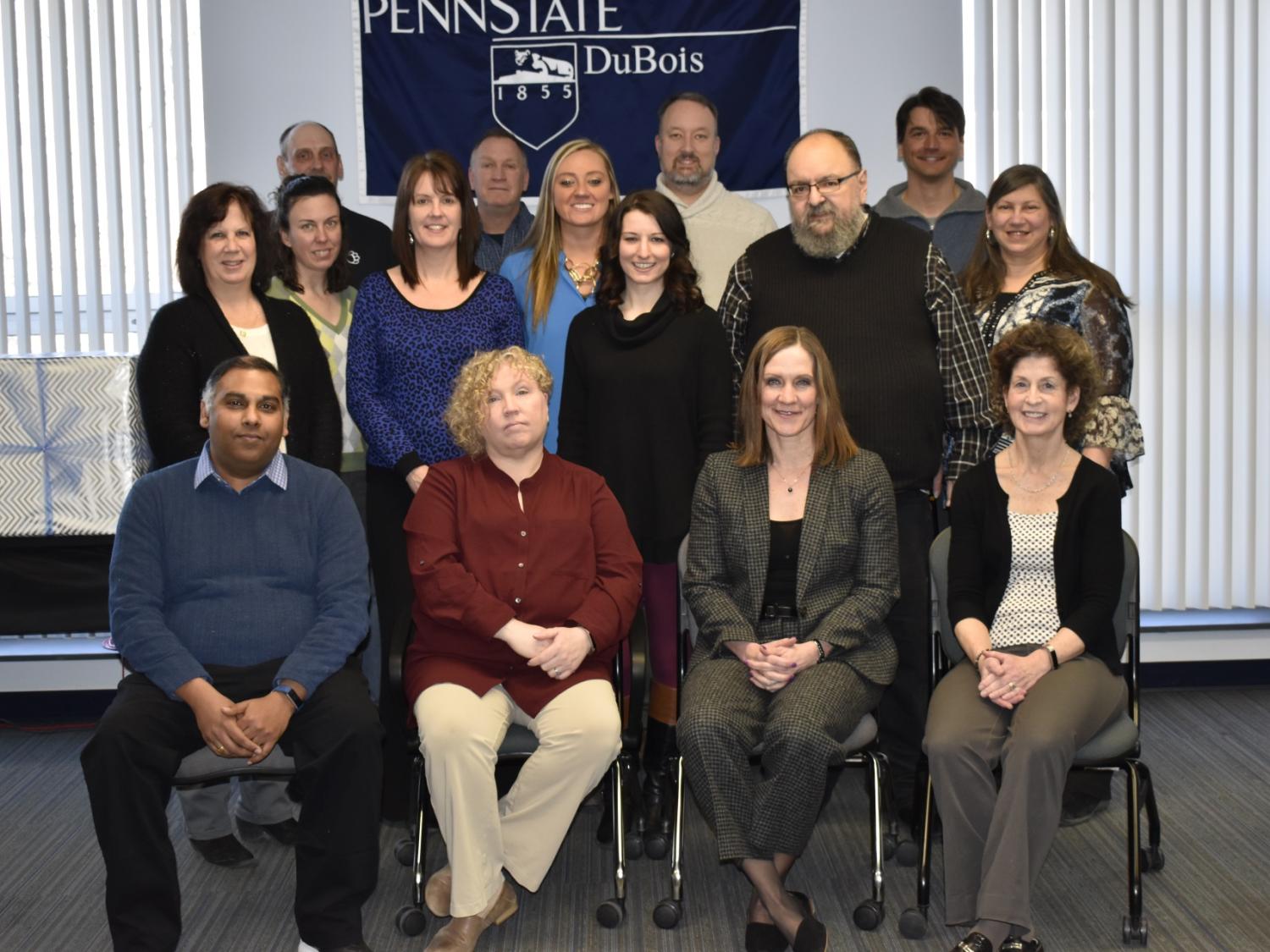 Some faculty and staff members at Penn State DuBois were recognized on Thursday for their length of service to the campus.