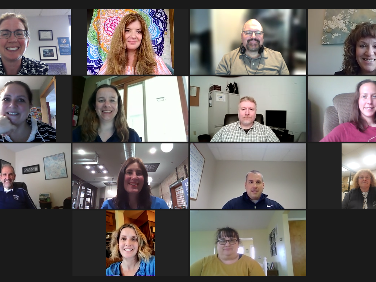 The Penn State DuBois Length of Service Awards recognized those pictured via a campus-wide Zoom meeting on Wednesday.  
