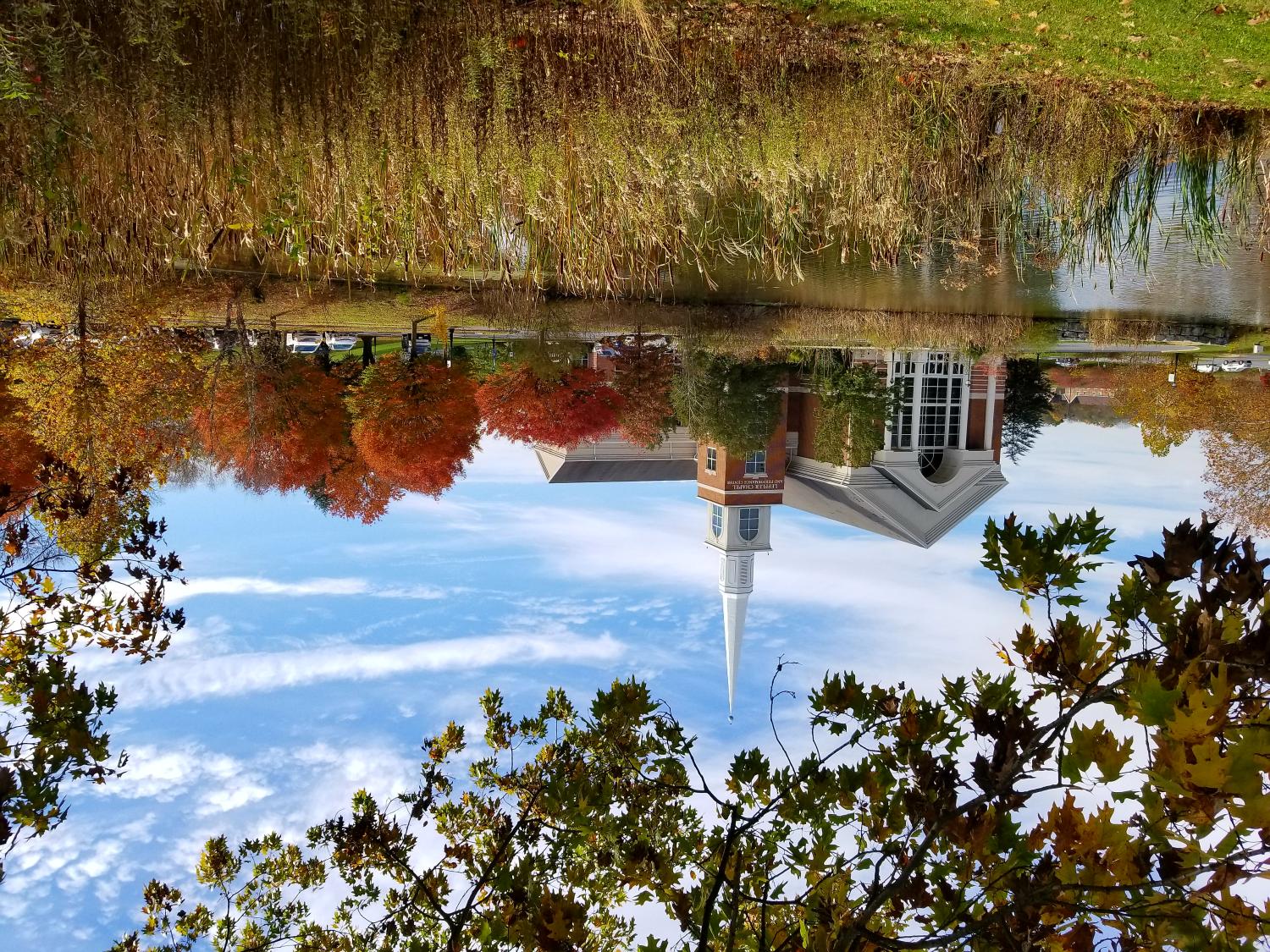 Lake Placida on the Elizabethtown College campus. 