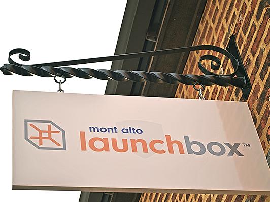 Mont Alto LaunchBox Sign