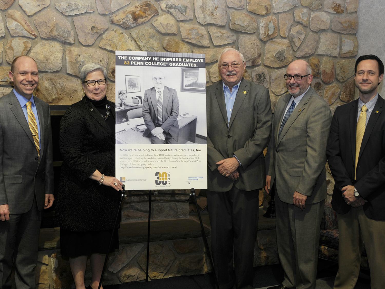 Ken Larson Scholarship at Pennsylvania College of Technology