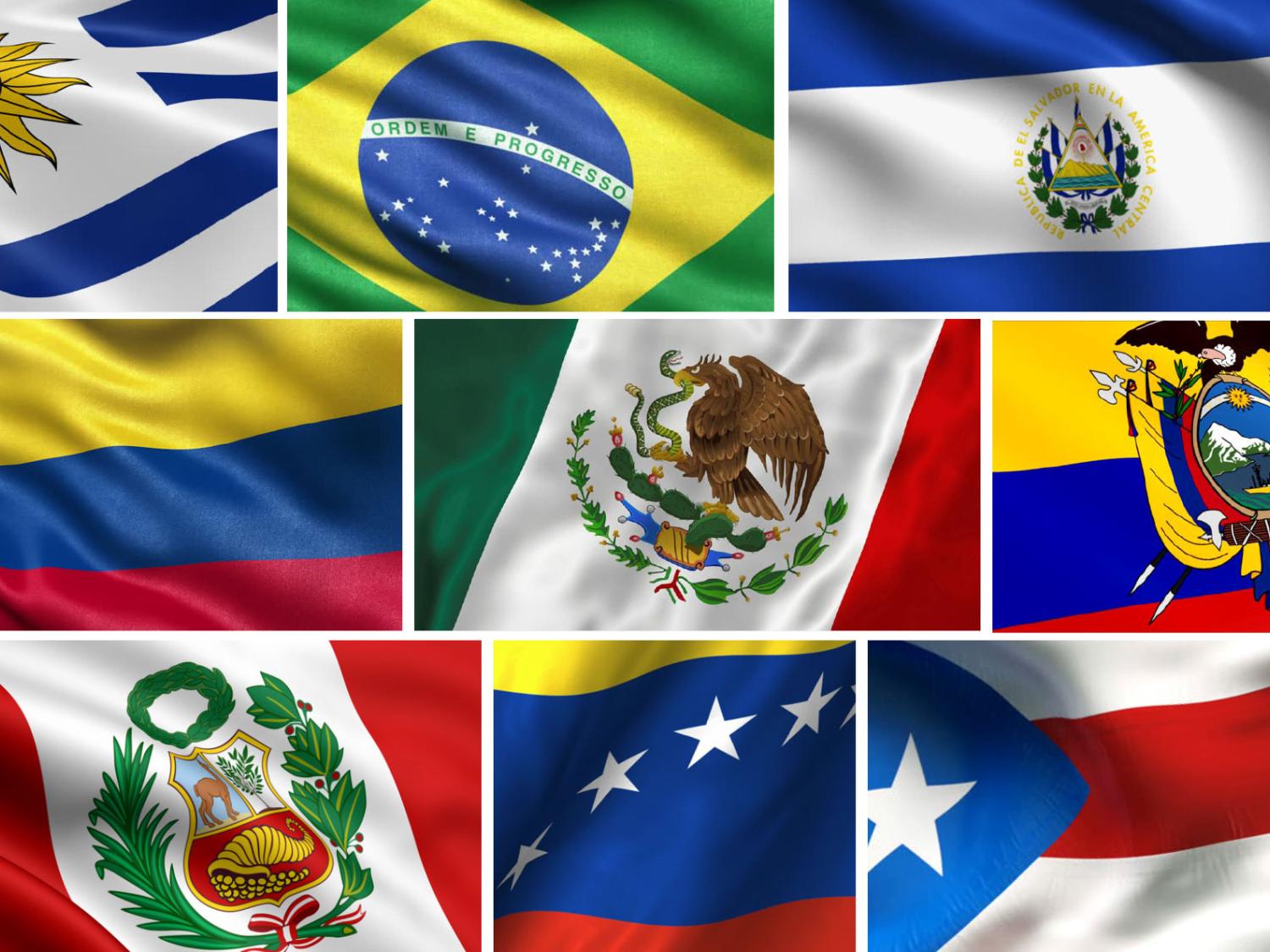 Latino Flags