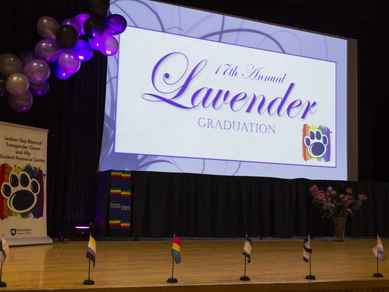 Lavender Graduation Stage