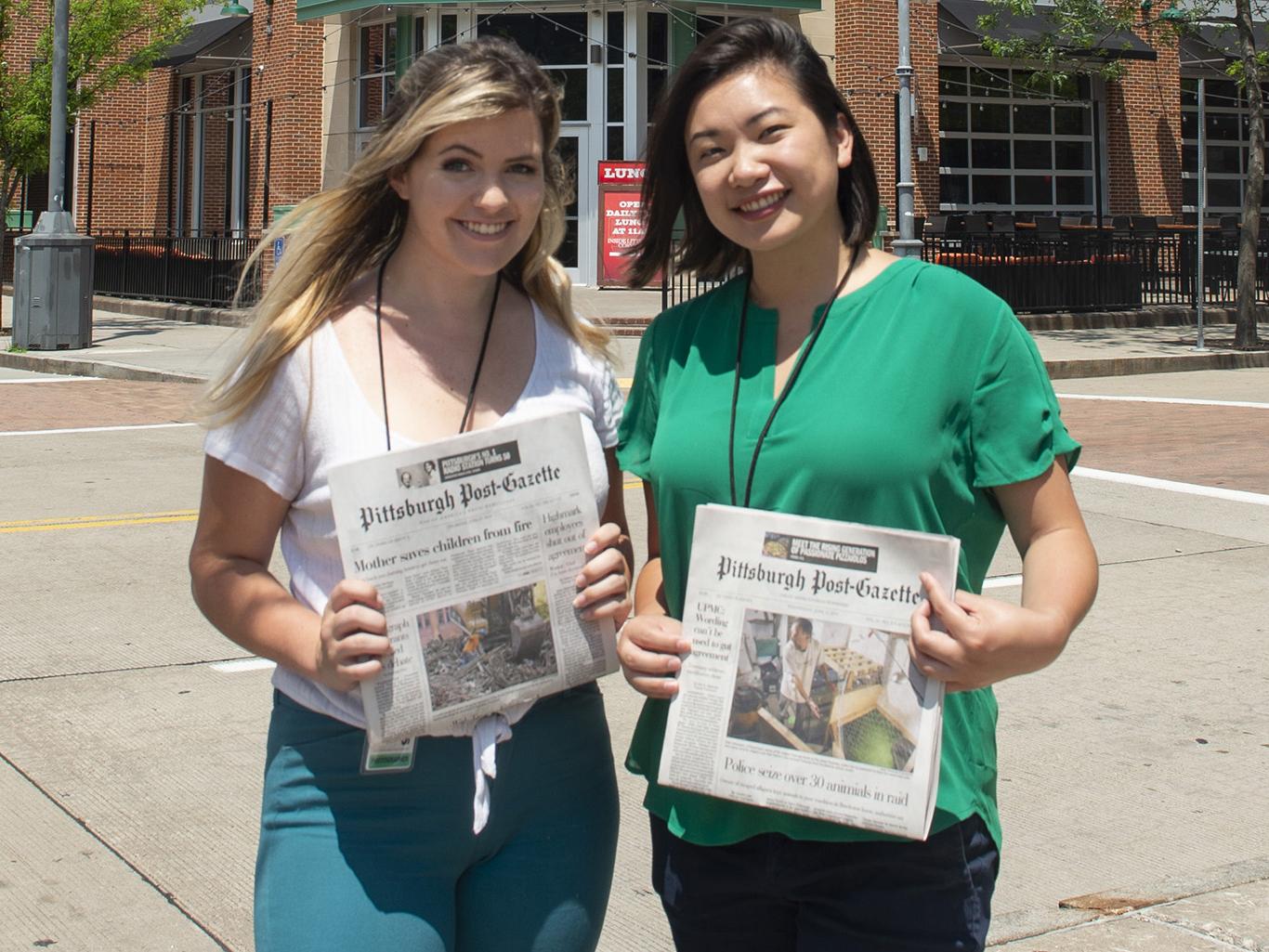 Post-Gazette interns, summer 2019