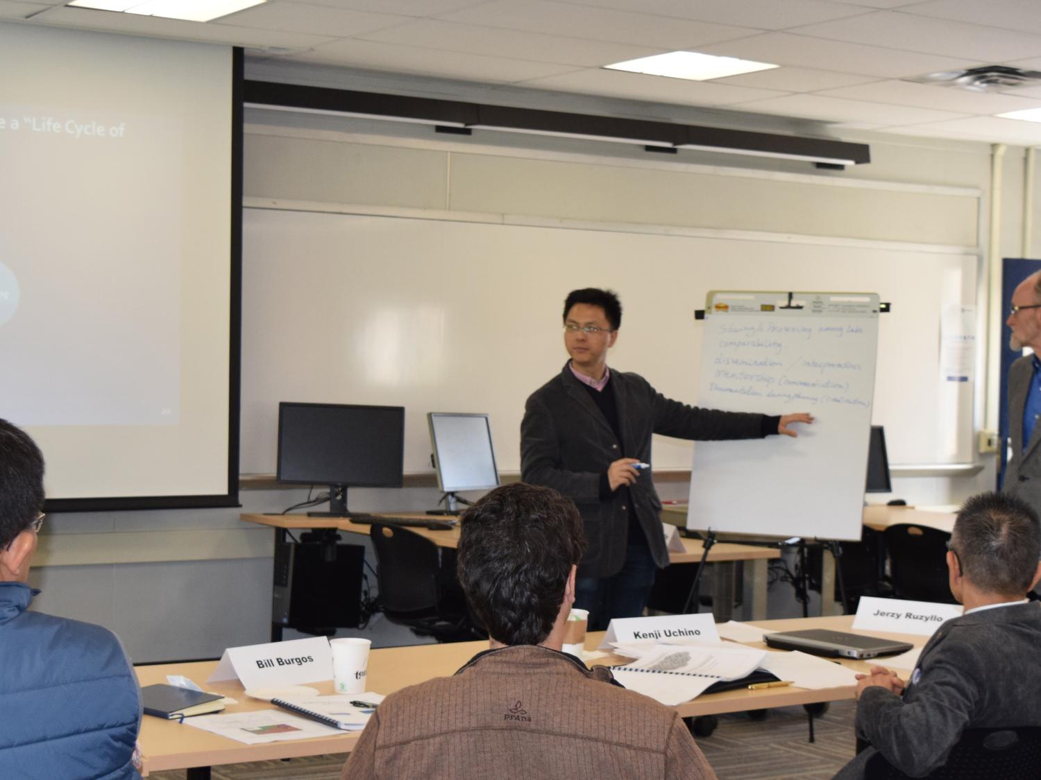 Faculty discuss the ethical issues involved in the data management life cycle 