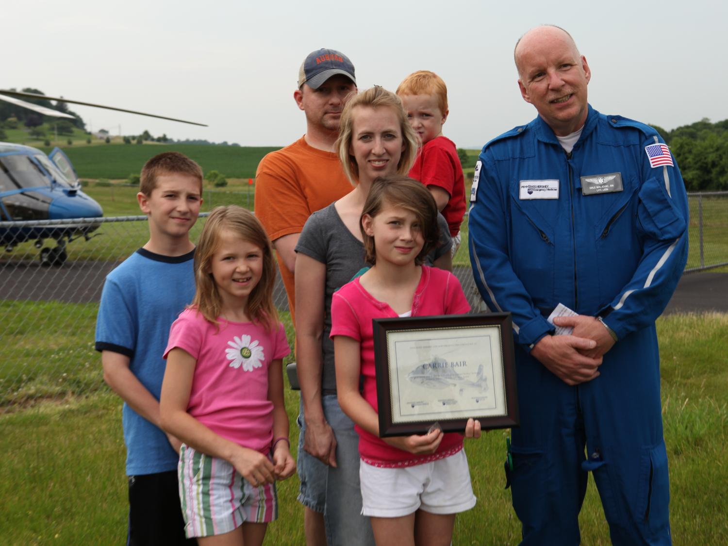 Life Lion Life Saver Award presentation