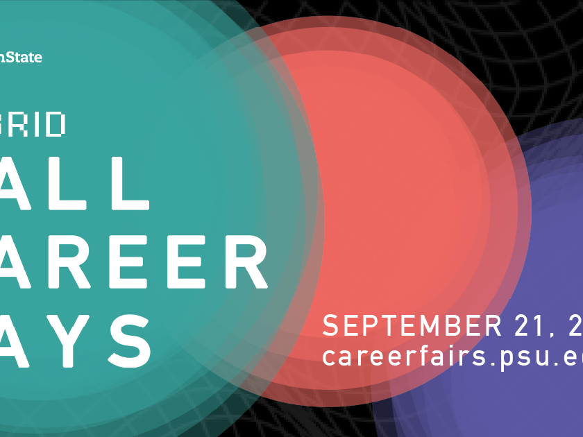 Hybrid Fall Career Days September 21, 22, and 23.