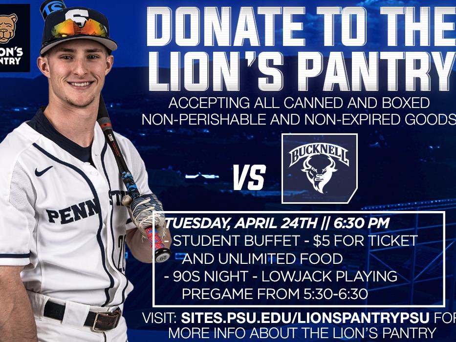 Lion's Pantry baseball April 24 2018 flyer