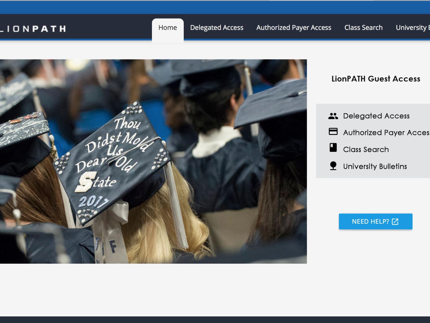 LionPATH Public Homepage