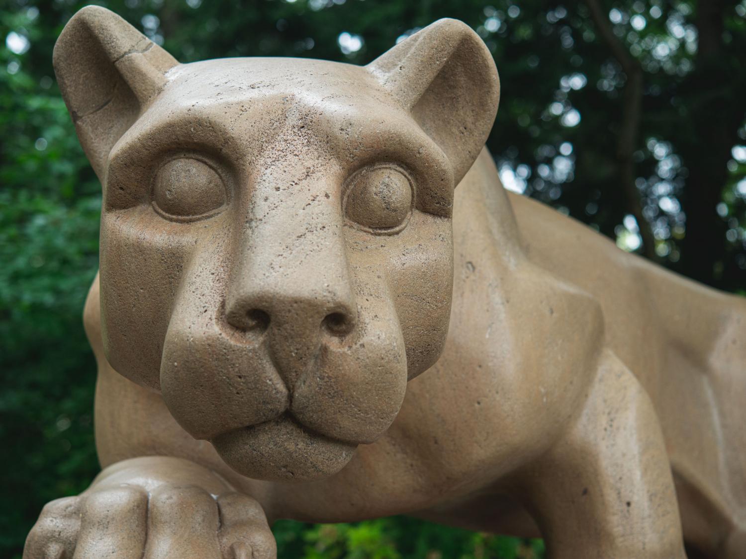 Lion Shrine Close-up