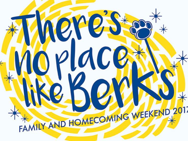 There's No Place Like Berks Homecoming Logo