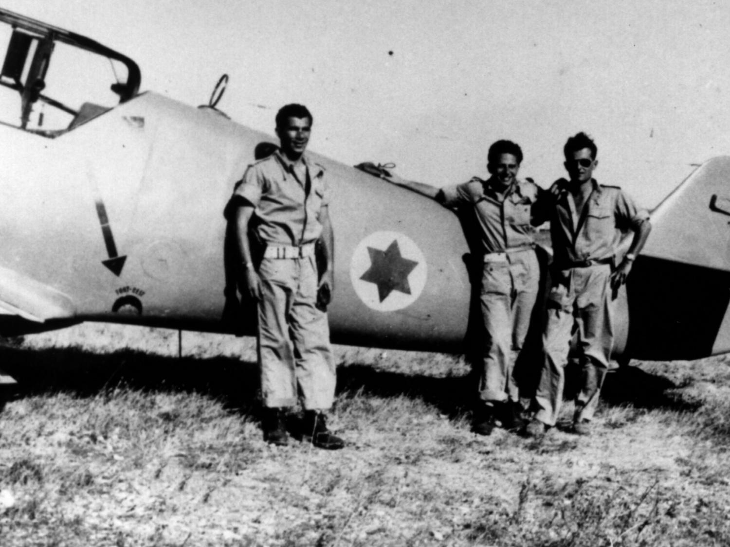 "Wing and a Prayer" Lou and Gibby by plane