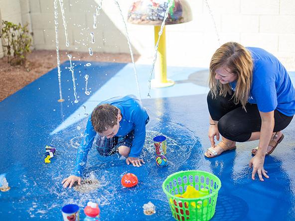 Penn State Behrend alumna Melissa Lichtinger works as online communication manager for Make-A-Wish International but also volunteers for the organization.