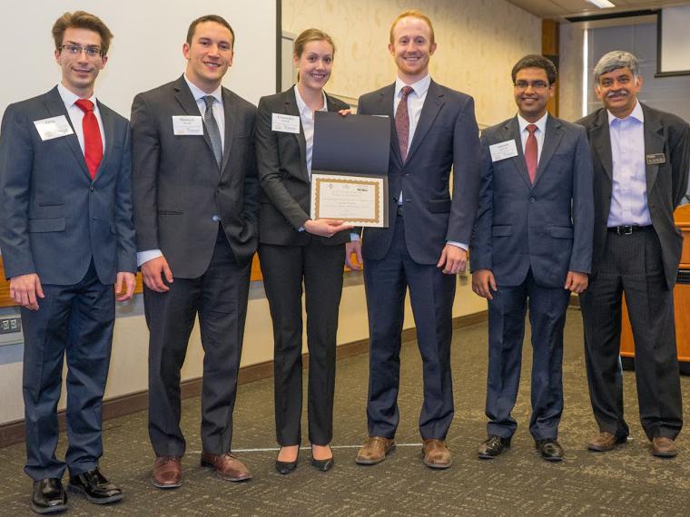 Smeal MBAs win supply chain competition