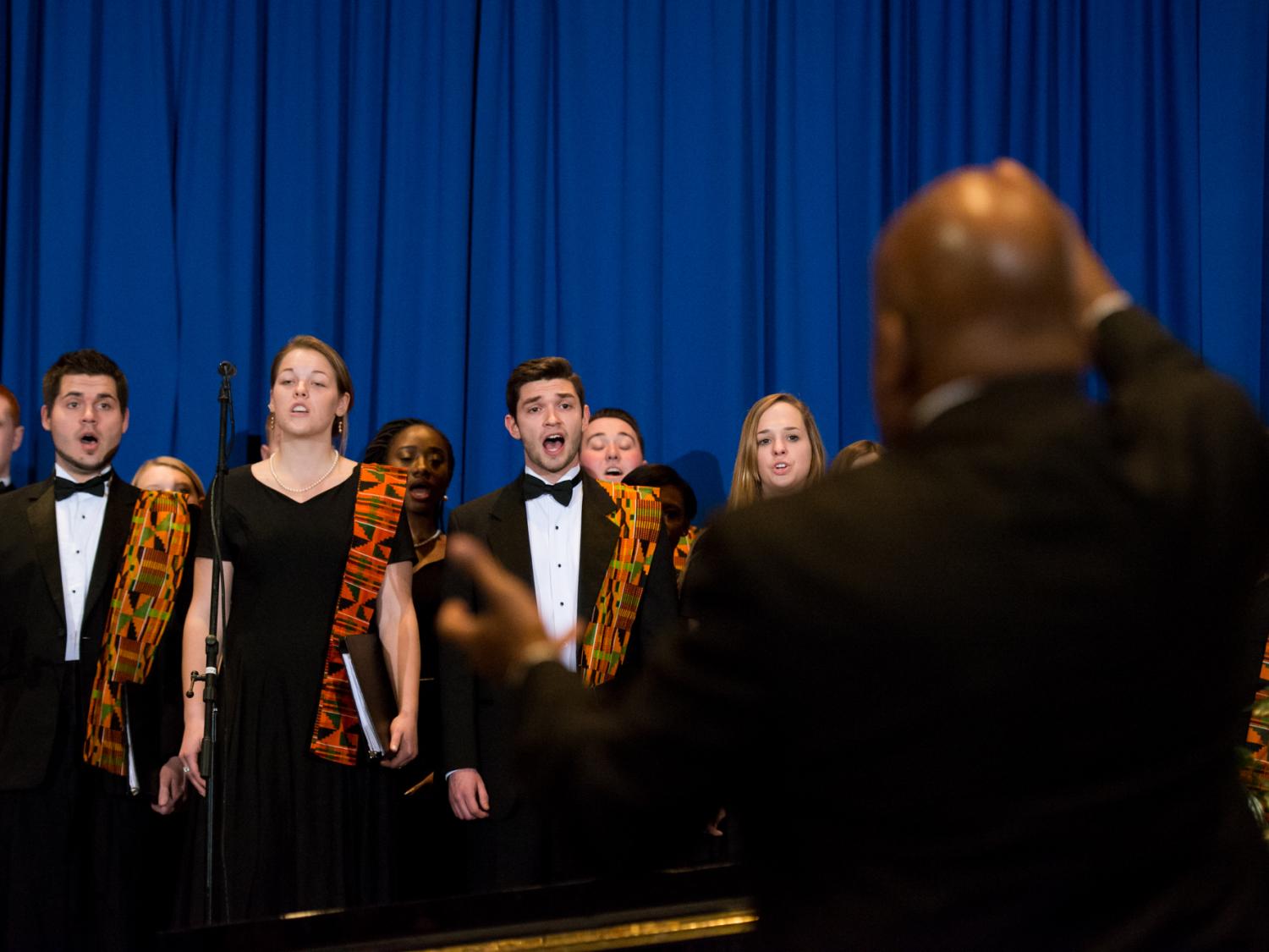 Essence of Joy choir performs