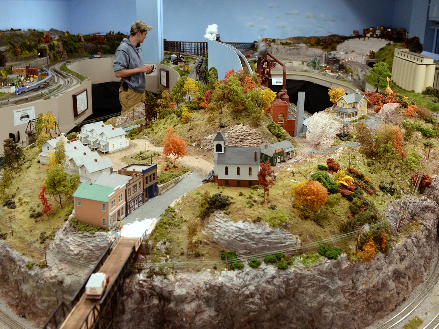 Penn State Model Railroad Club's layout