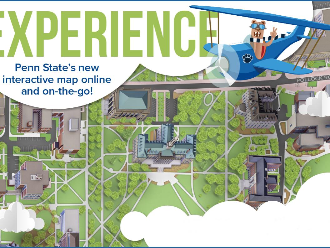 Online visitor's map image