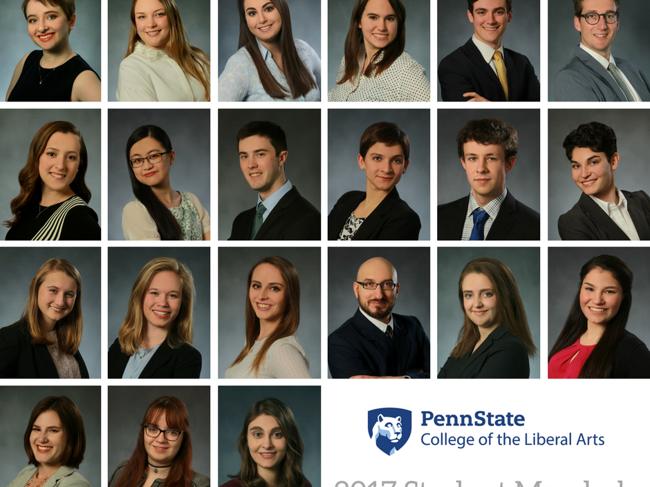 College of the Liberal Art spring 2017 student marshals