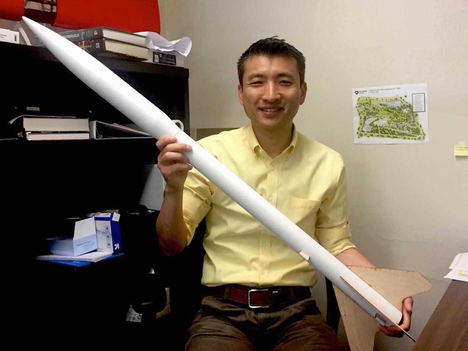 Penn State Abington engineering faculty Okutsu