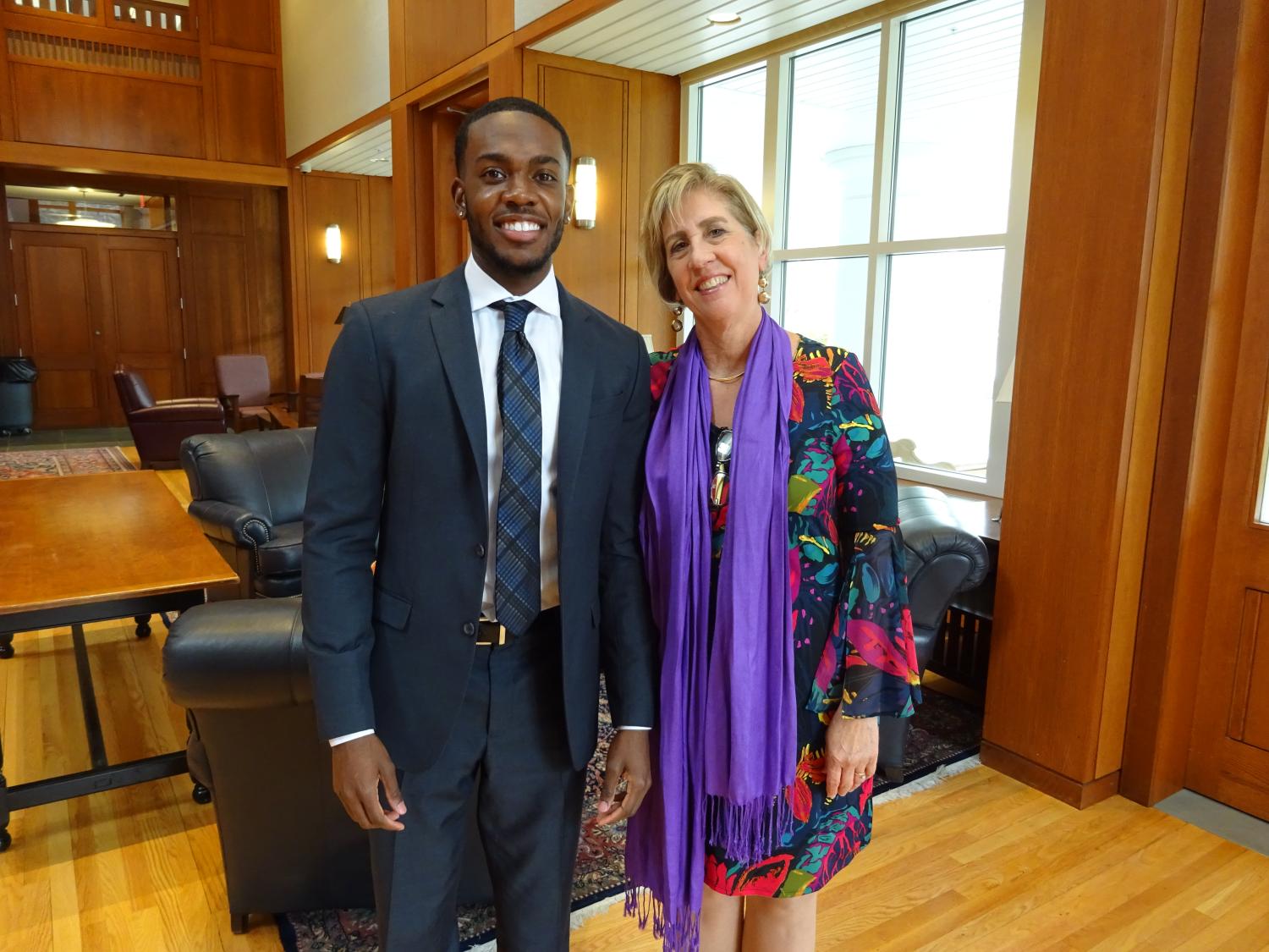 Maurice Saunders and Diane Farnsworth