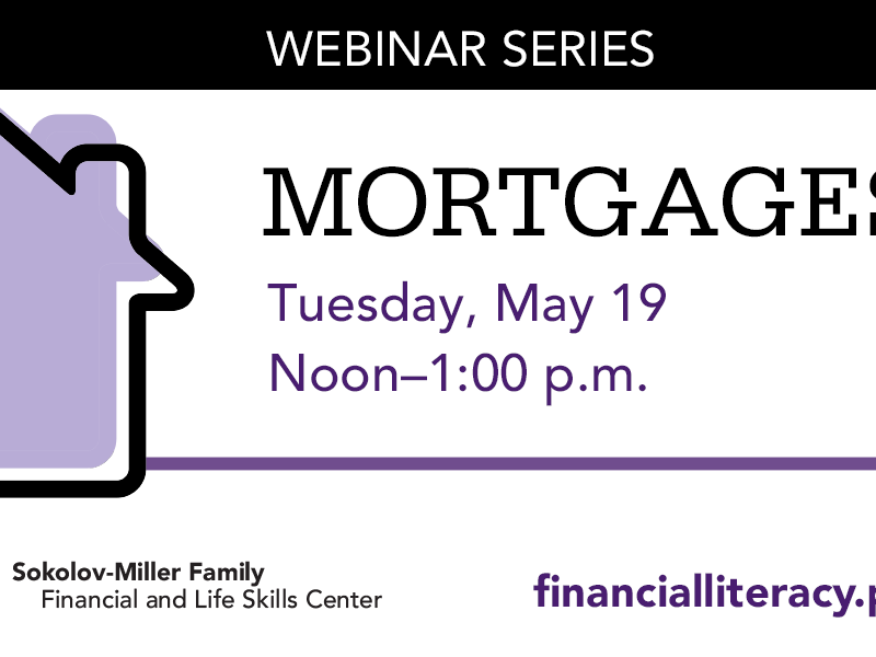 Mortgages Tuesday May 19 at noon