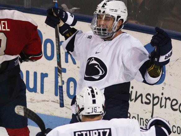 Penn State Hockey defenseman Trevor Hamilton