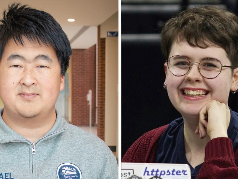 Michael Cao and Kat O'Leary