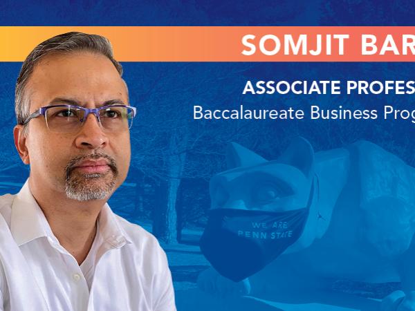 "Somjit Barat Associate Professor Baccalaureate Business Program" 