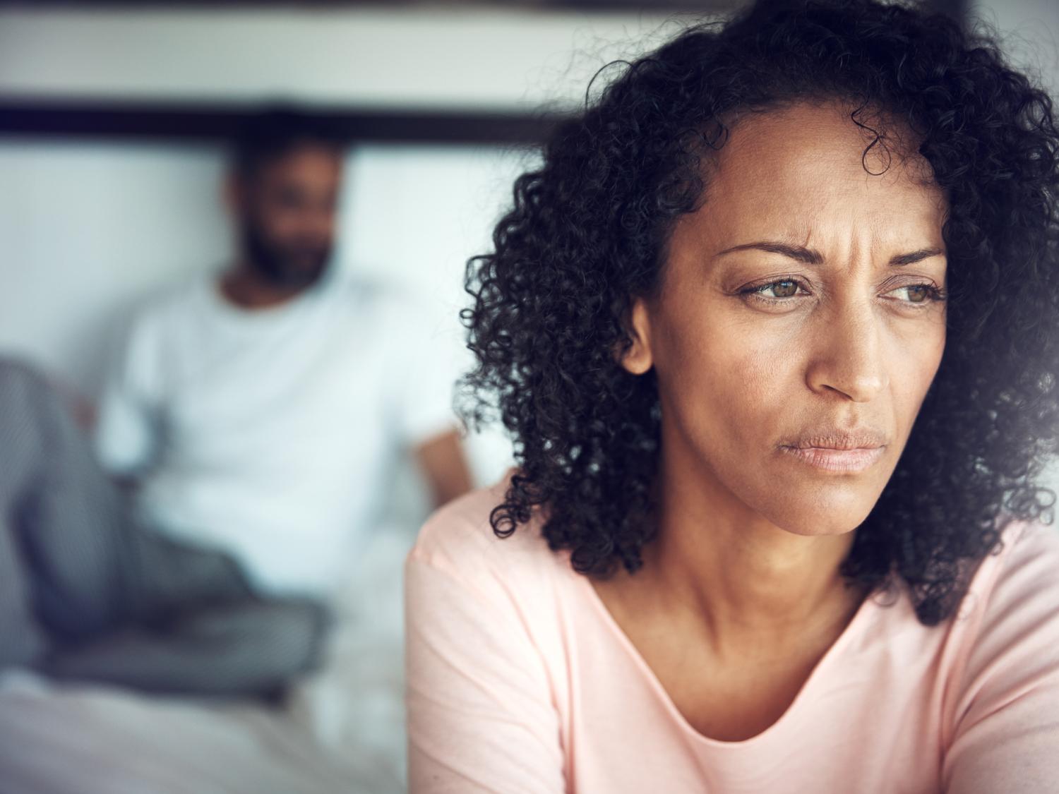 stressed woman