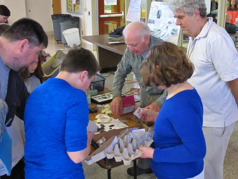 Students at Minerals Junior Education Day