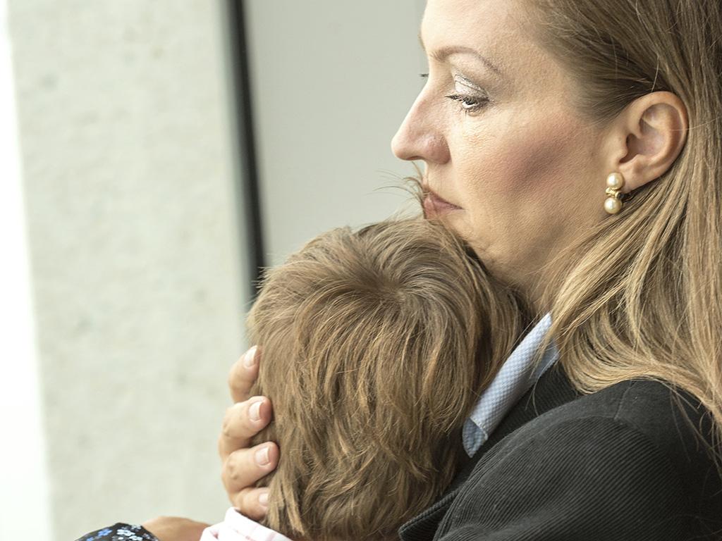mother and son