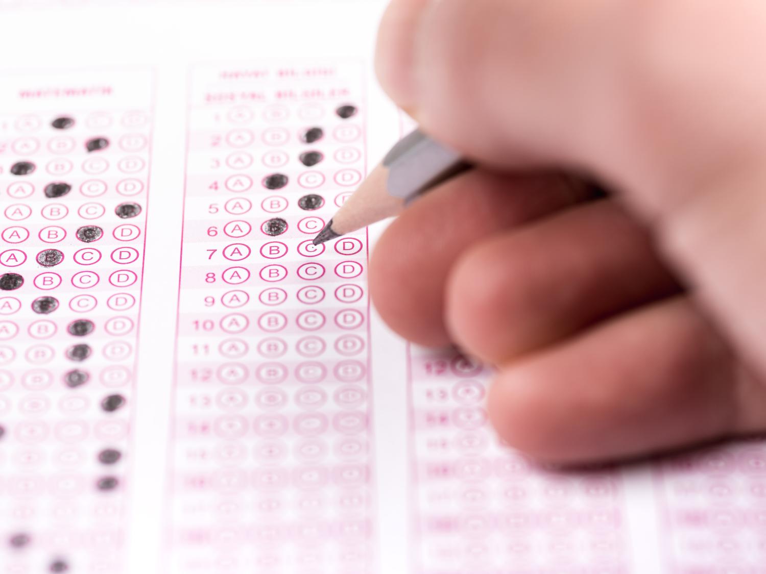 Multiple choice exam