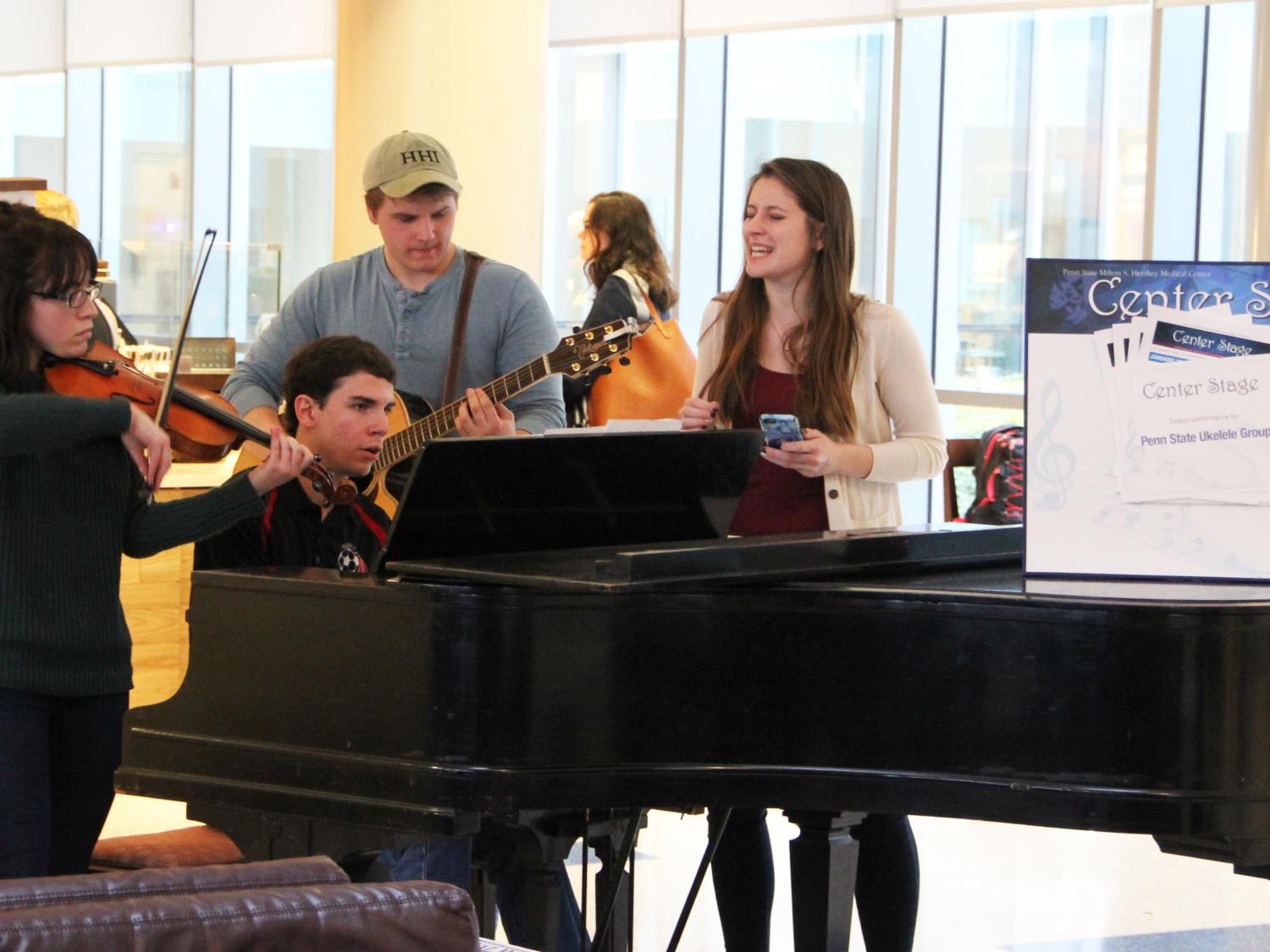 Penn State Music Service Club performs in Hershey