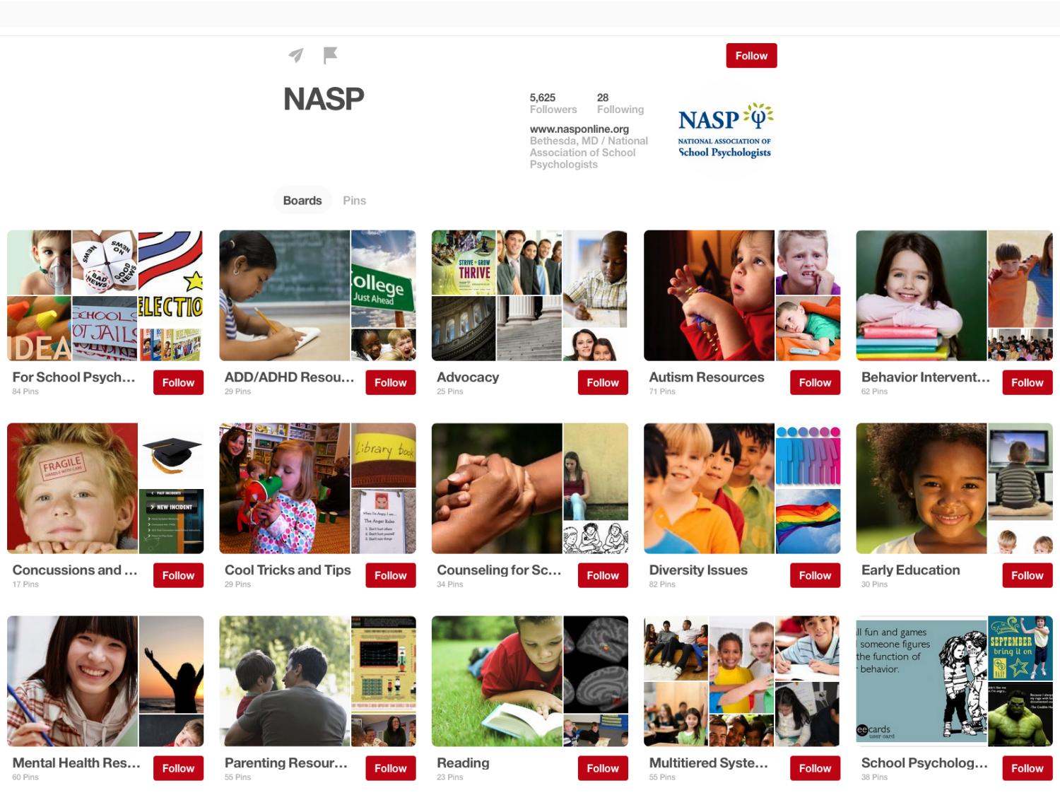 NASP Pinterest 