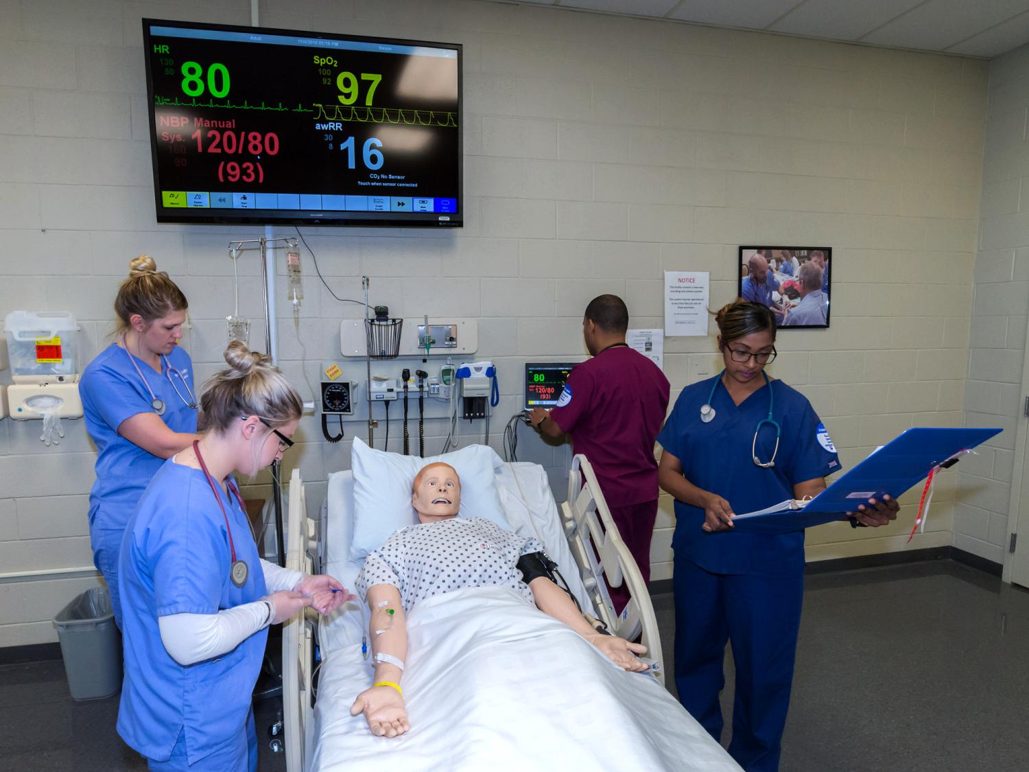 Penn College nursing students
