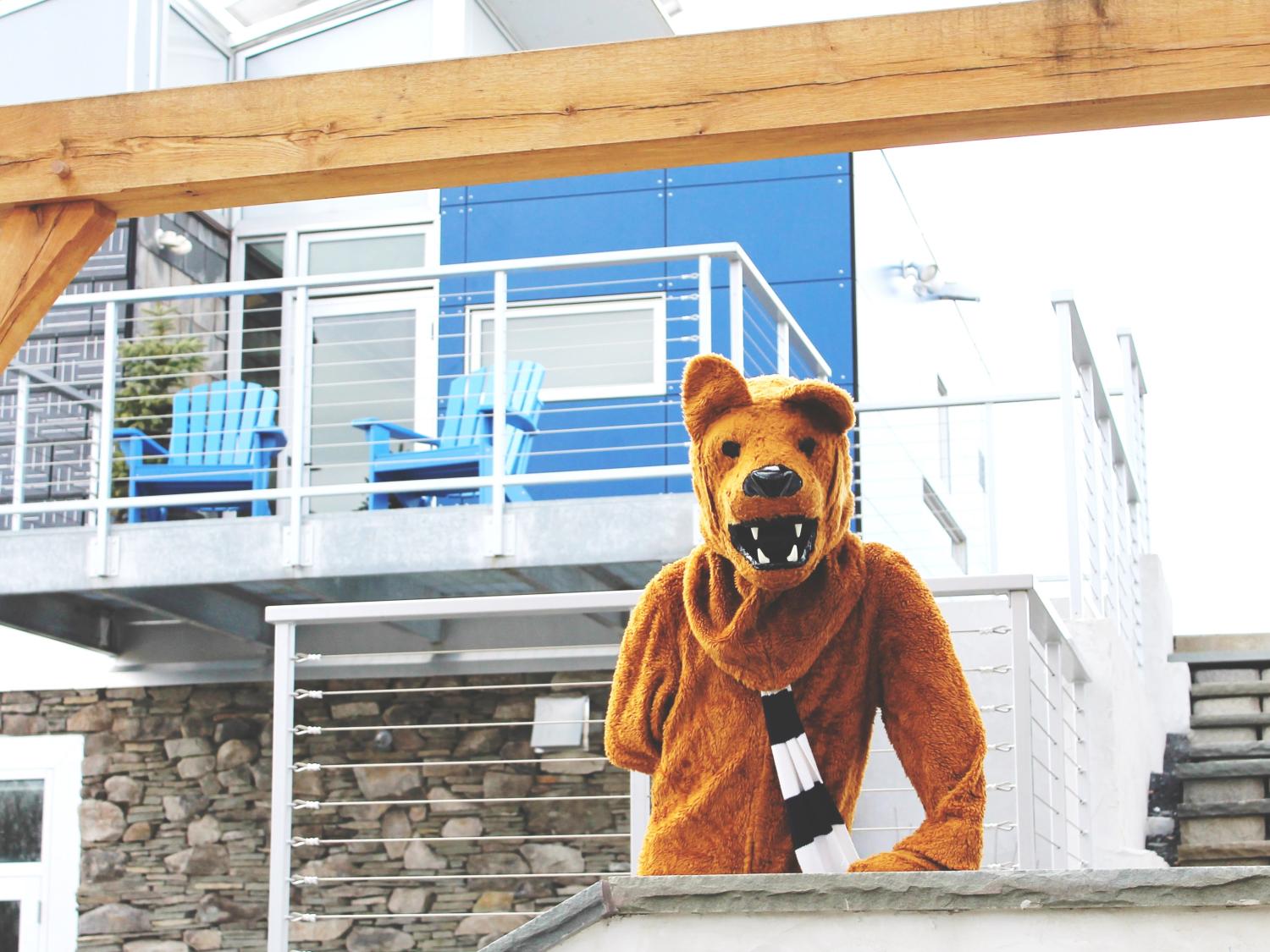 Nittany Lion at the MorningStar solar home