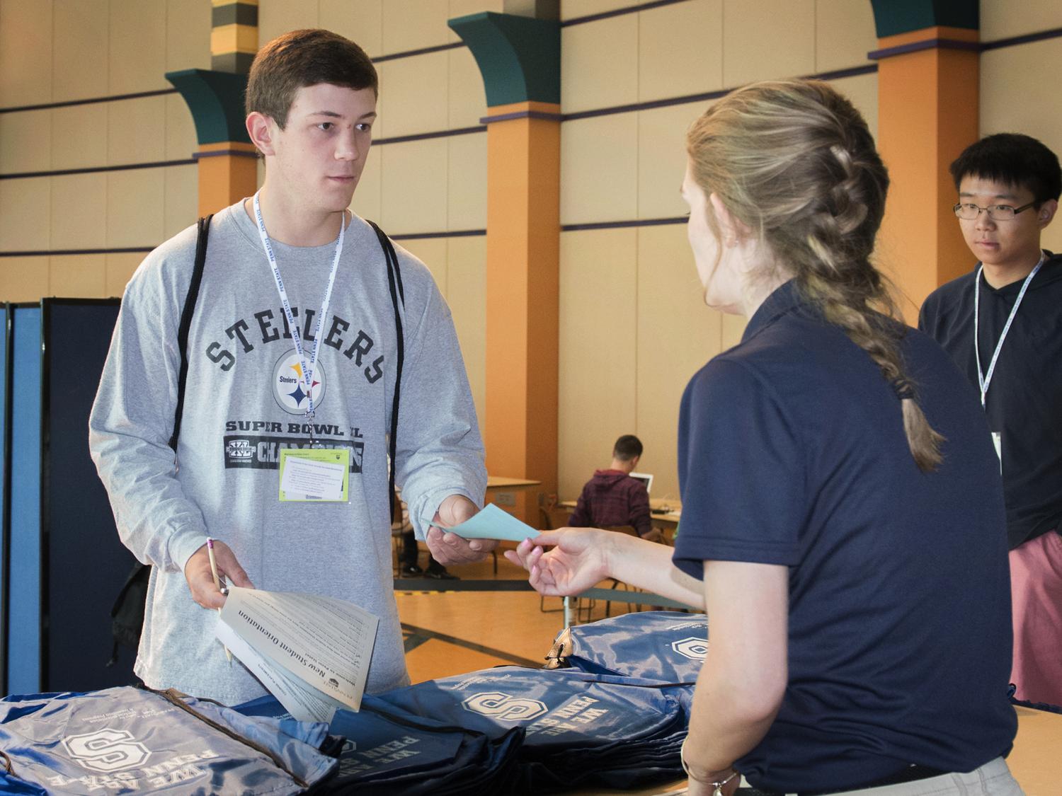 Information and Check In - NSO