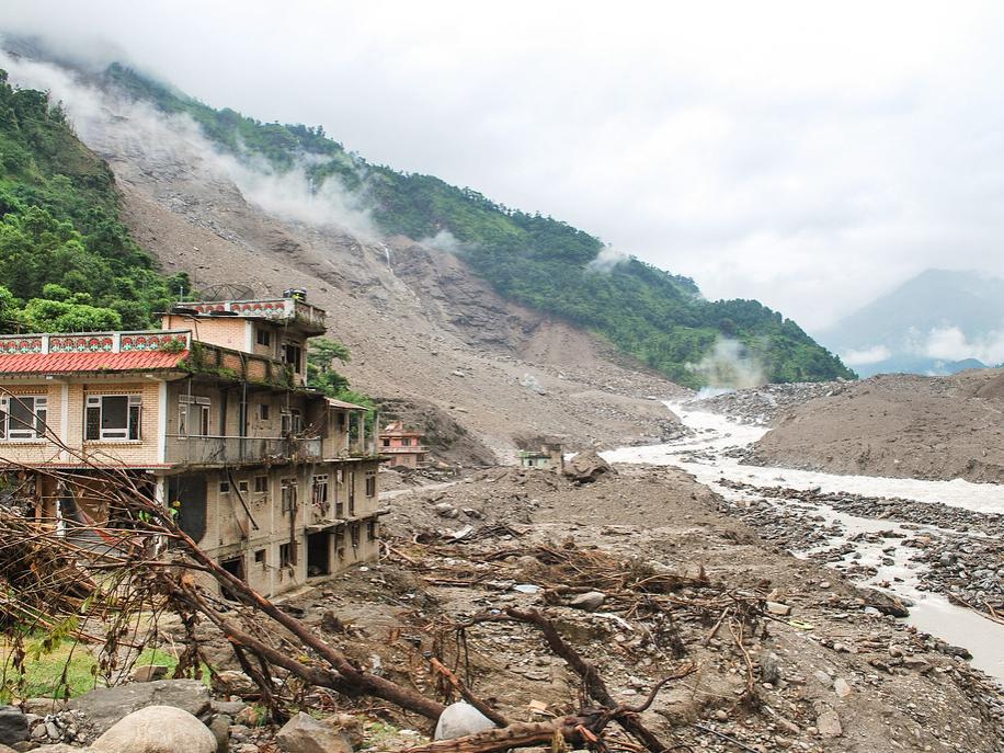 Nepal landslide
