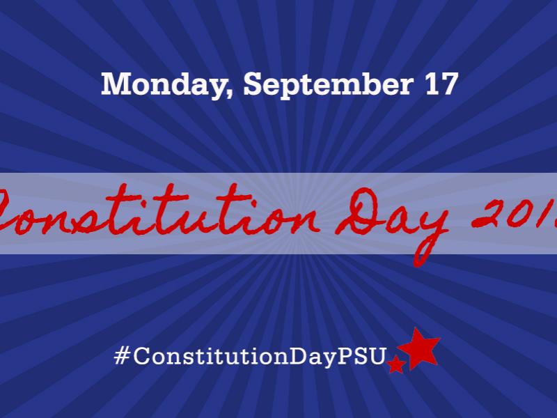 Monday September 17 Constitution DAy