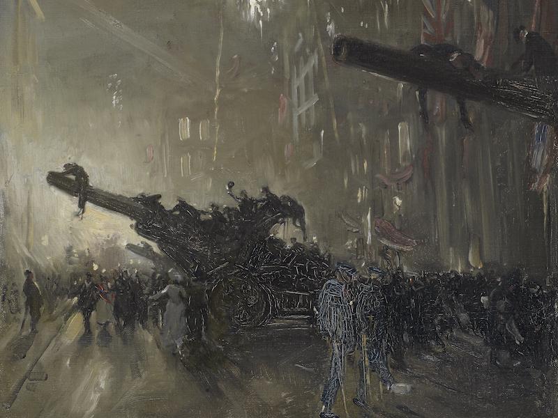 'Armistice Night,' 1918, by William Nicholson (1872-1949)