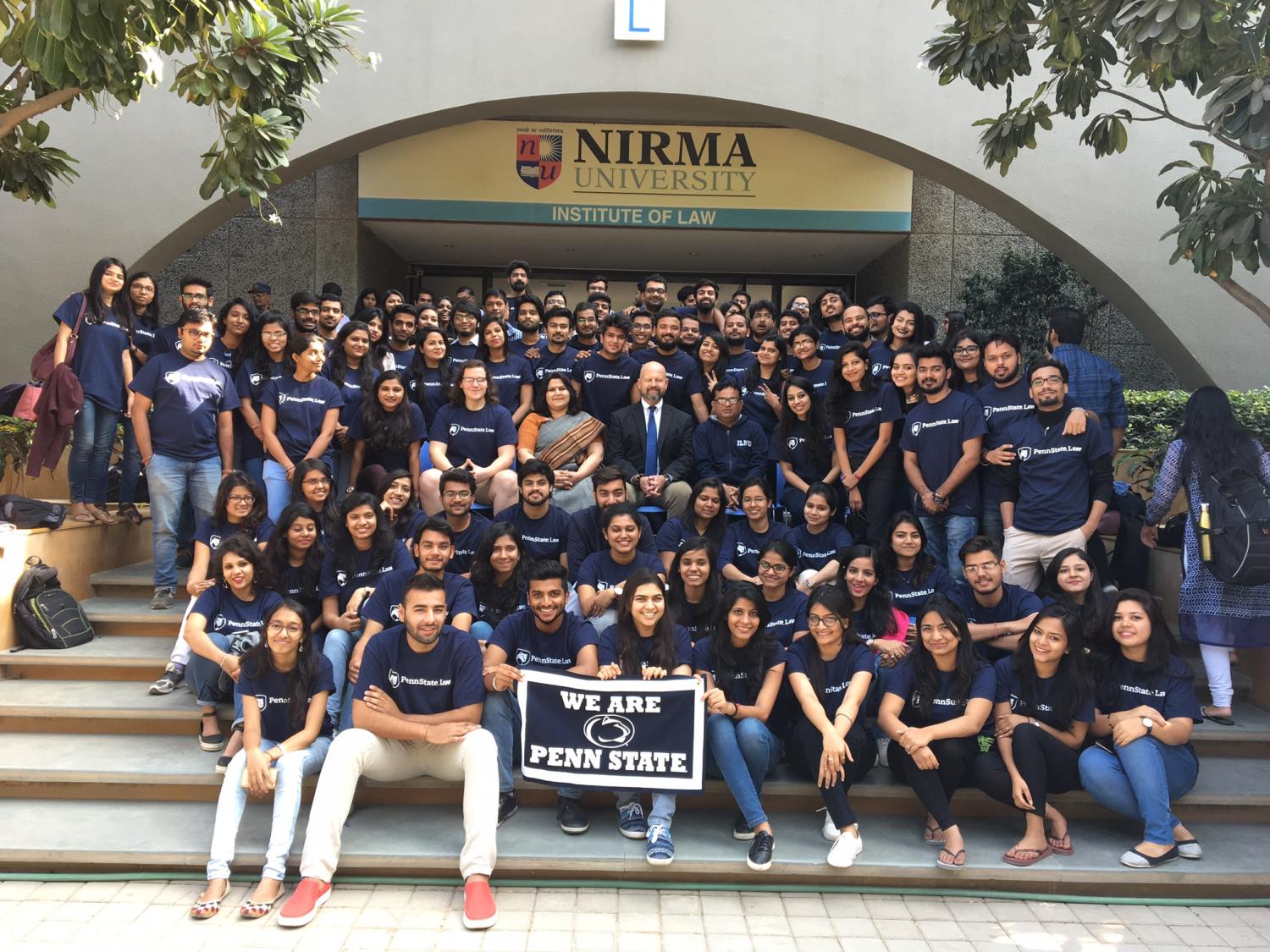 Nirma University Institute of Law students | Penn State Law