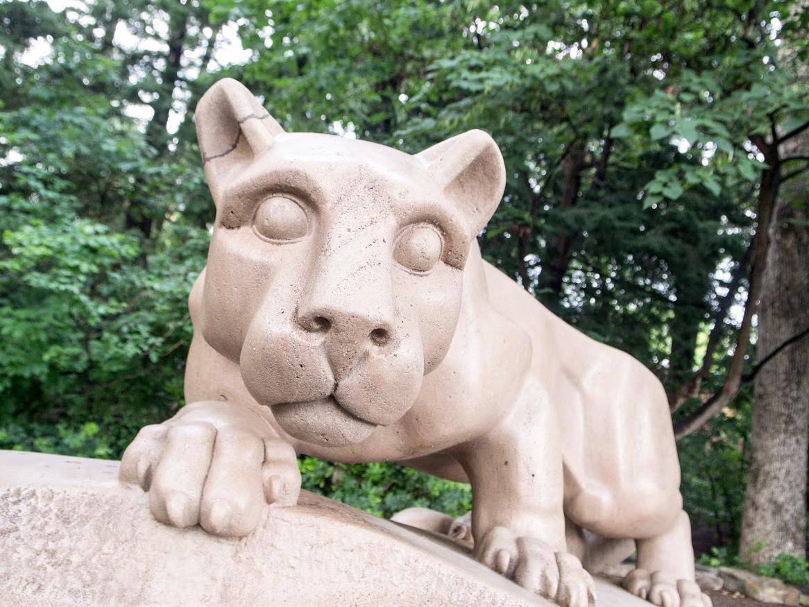 Penn State's Nittany Lion shrine