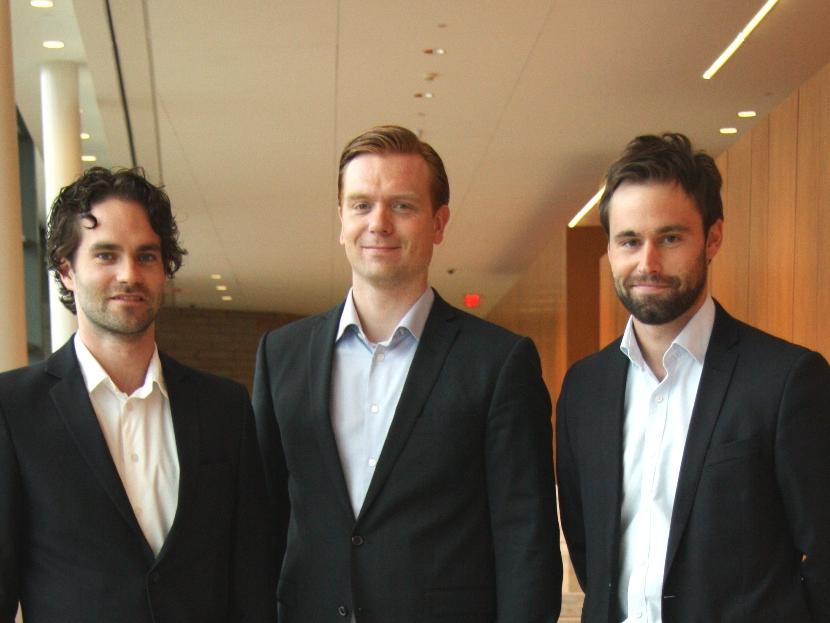 Sindre Bogen, Ole Kristian Holtsmark, and Rolf Nyhus are LL.M. exchange students from Norway. 