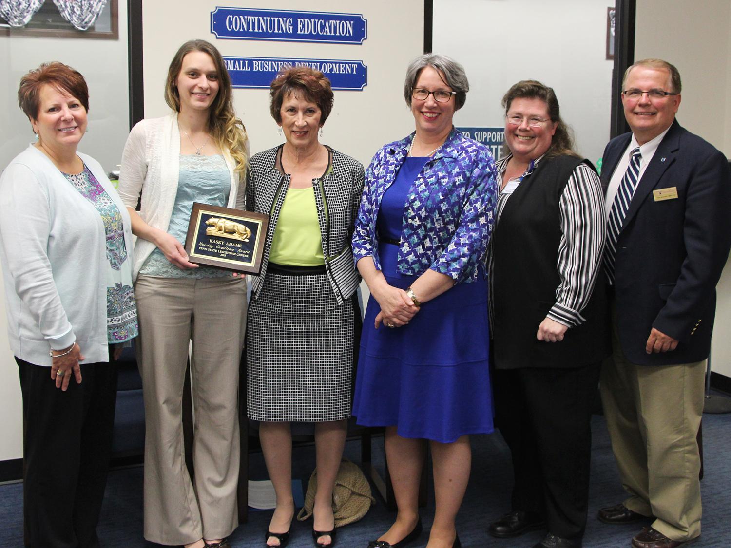 Penn State Lewistown Center nursing excellence award