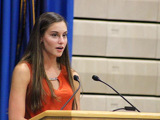 Nicole Nygard '19, Penn State Mont Alto Student Government Association President