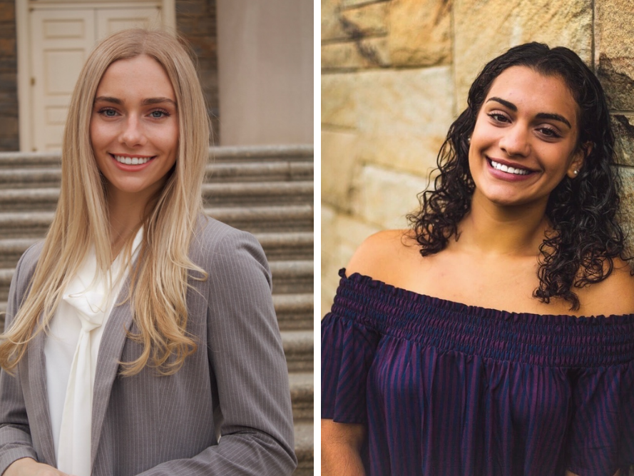 Morgan Keim and Jacqueline Saleeby headshots