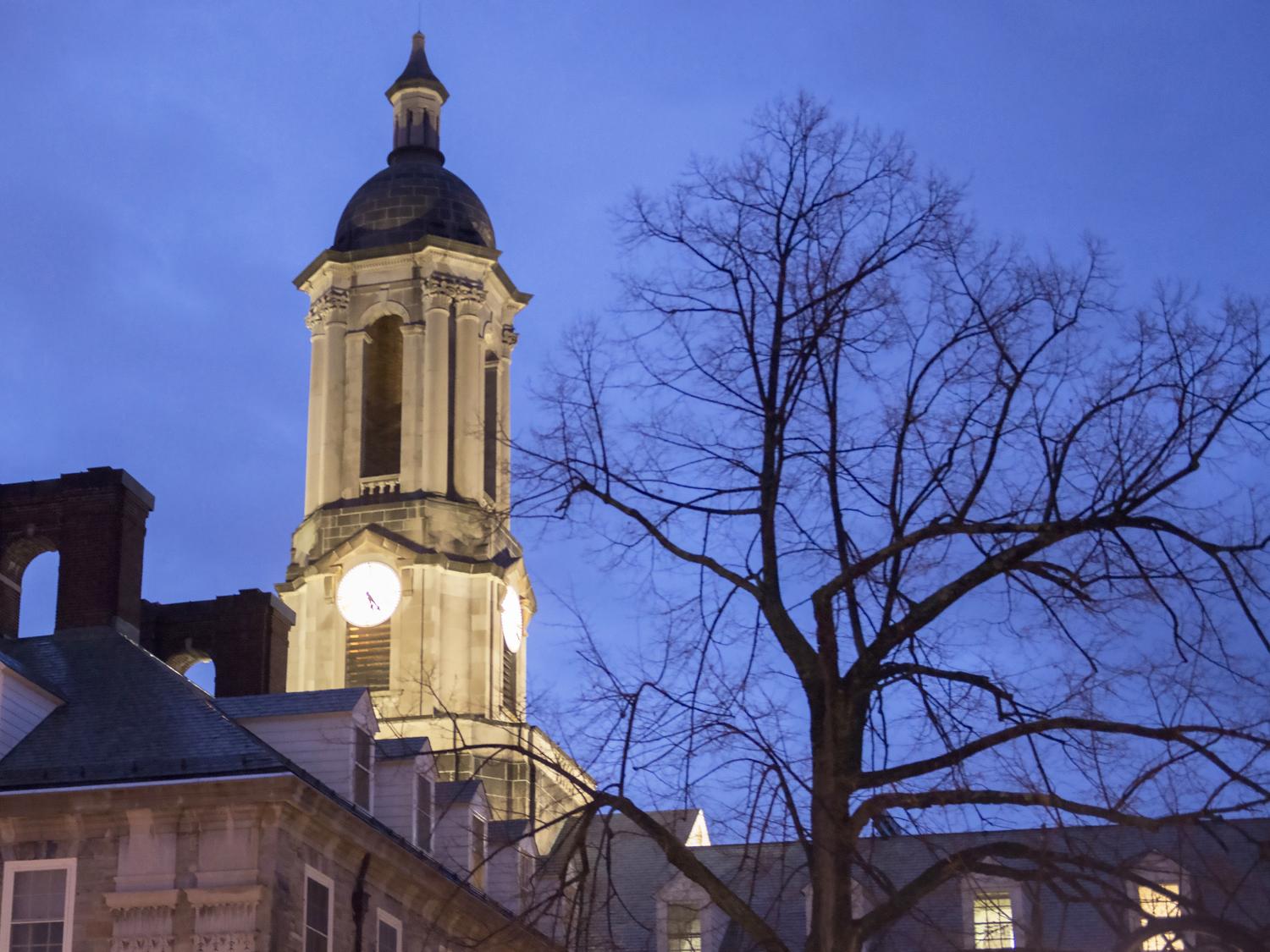 Old Main dusk