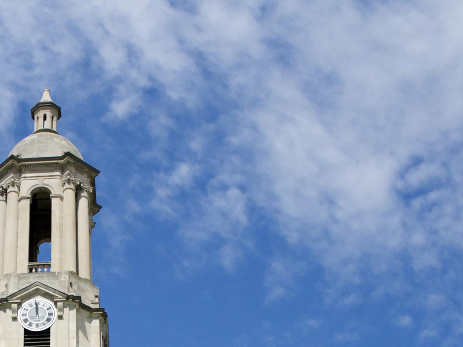 clouds over Old Main